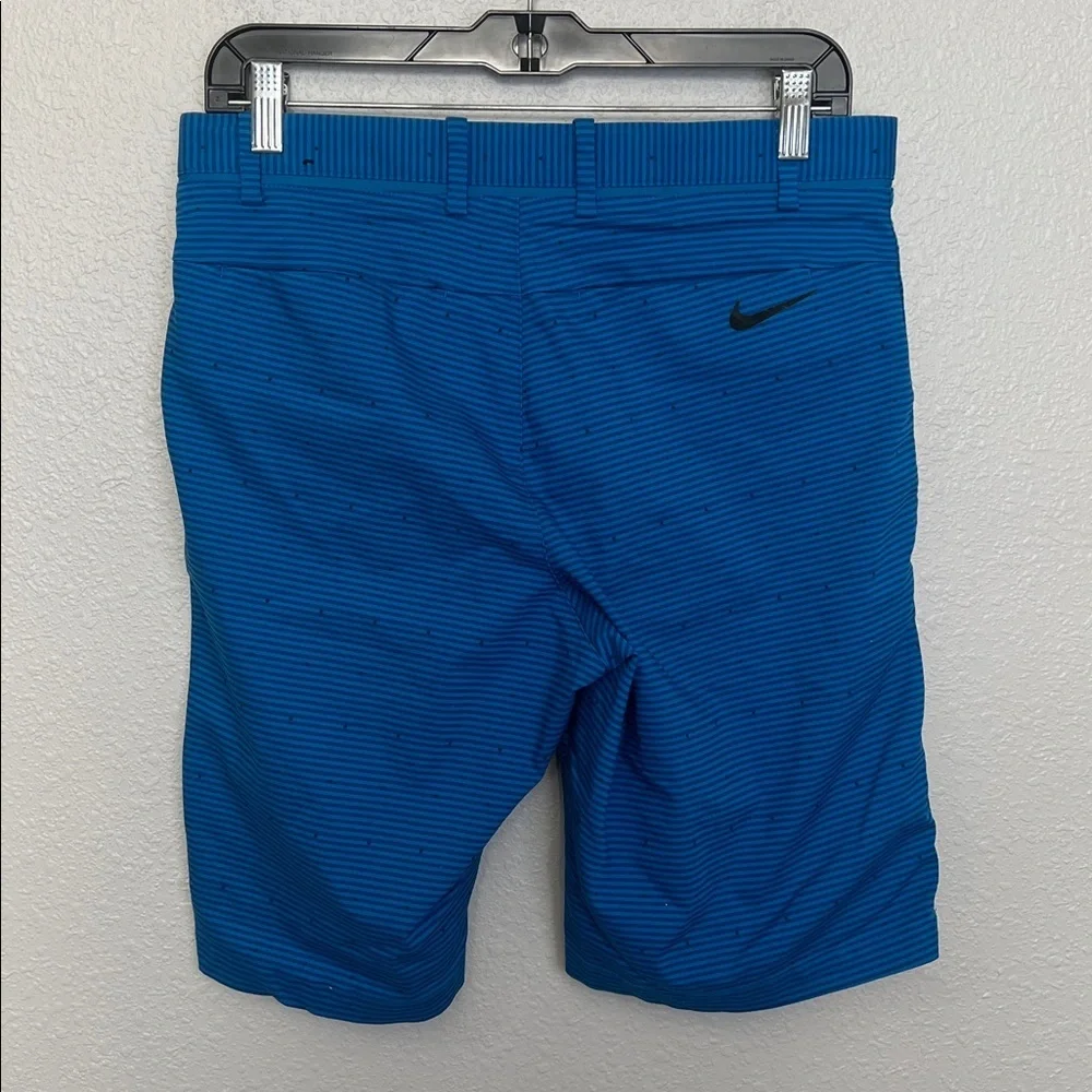 Nike Flex Golf/Casual Shorts Blue Stripe Size 30